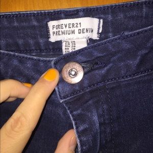 Forever 21 Pocket Jeans